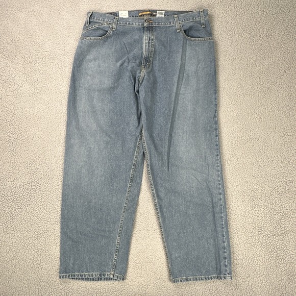 NWT VTG Levi's SilverTab Baggy Wide Leg Jeans Men 40x34 Blue Skater Y2K